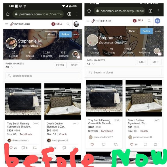 Tory Burch Fleming Convertible Shoulder Bag (Black) NOT FOR SALE - Picture 10 of 13